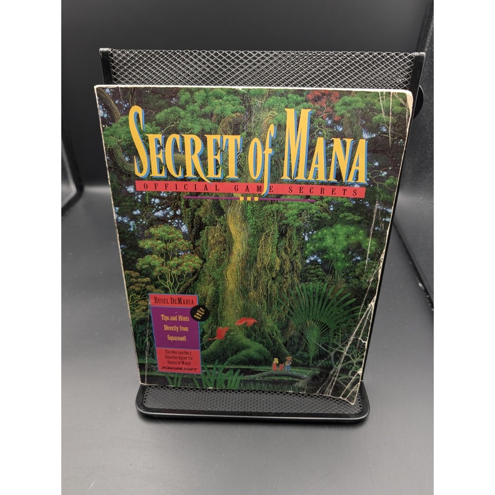 Secret of Mana Official Game Secrets by Rusel DeMaria 1993